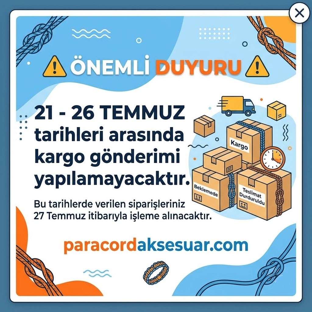 Kargolama Süreci Hakkında Bilgilendirme