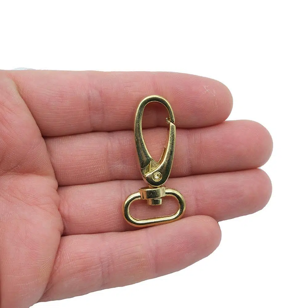 Paracord Aksesuar 1.5 cm Ufak Akrep Kanca MAK136 Nikel Renk - Gold