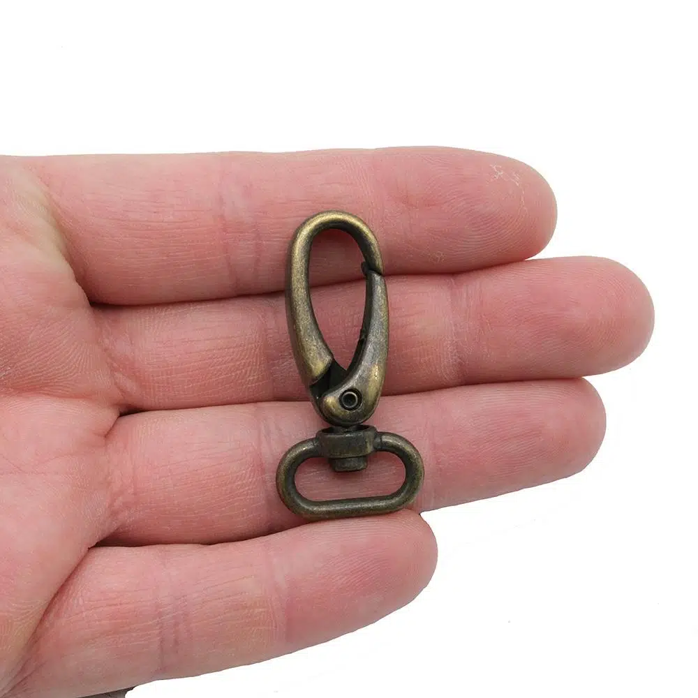 Paracord Aksesuar 1.5 cm Ufak Akrep Kanca MAK136 Nikel Renk - Antik