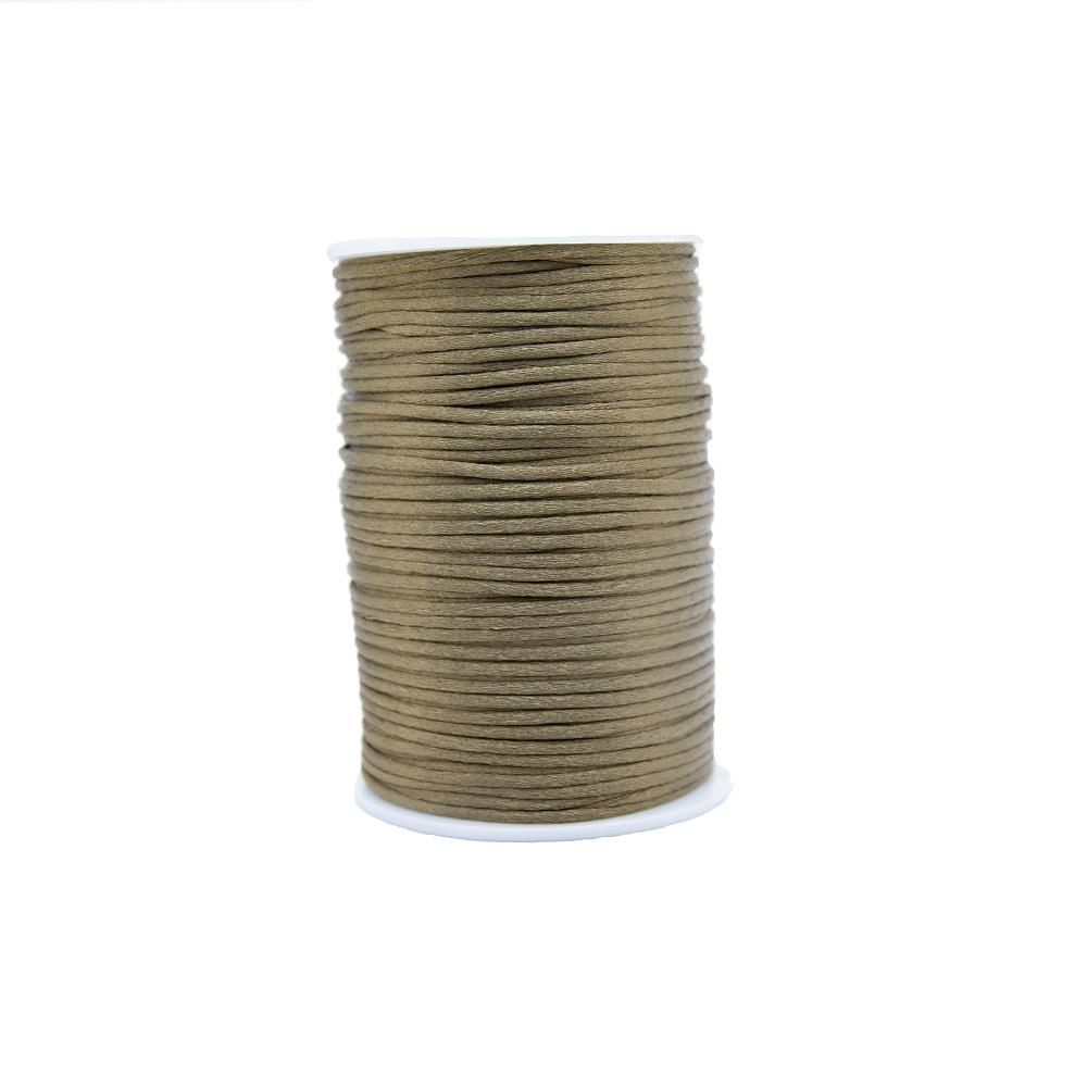 Floş İp 2 mm Vizon Renk 1 Makara Floş İp 2 mm Vizon Renk 1 Makara