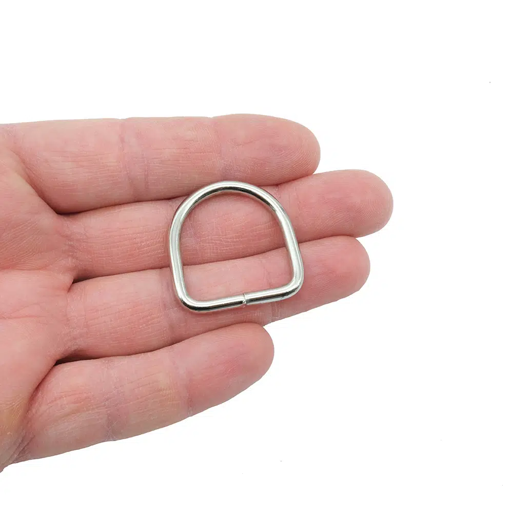 Paracord Aksesuar Çanta, Tasma, Bağlantı Metal D Halka 2.5 cm MAK156
