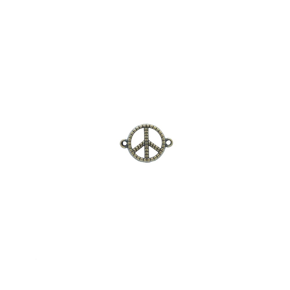 Metal Barış Simgesi Bileklik Figürü No:110