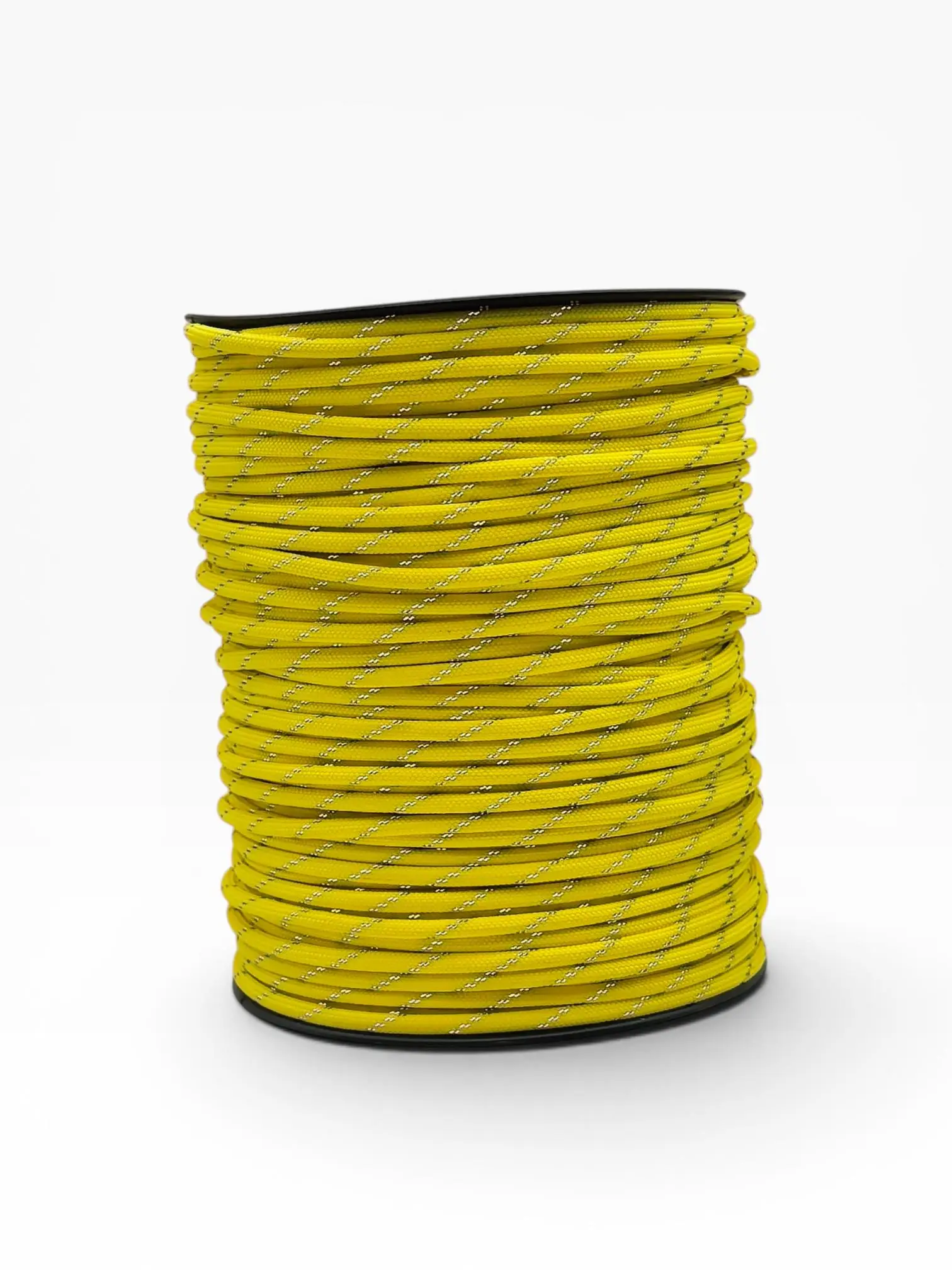 Mg Ropes Bileklik,Outdoor 4 mm Reflektörlü Paracord İp No:48 Sarı