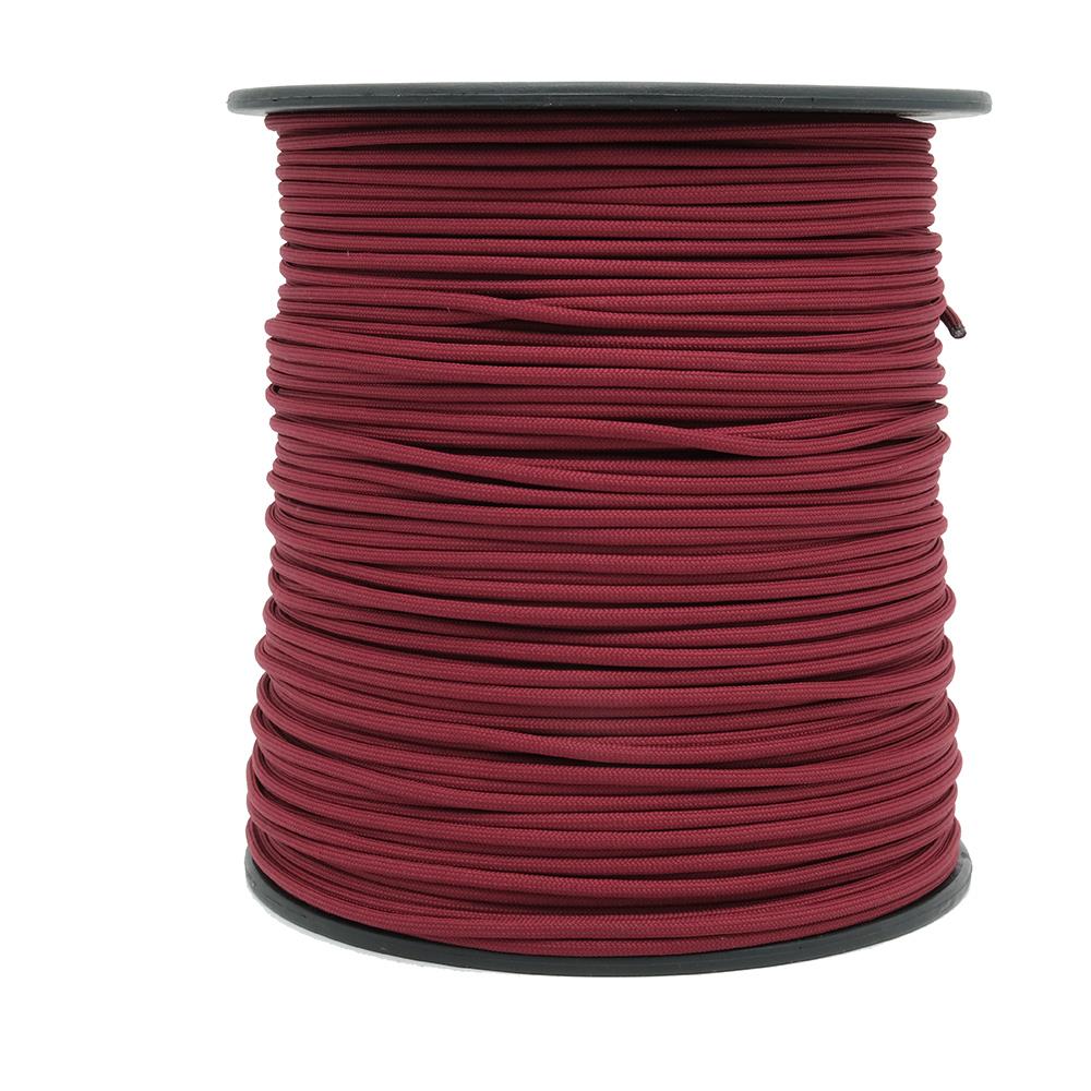 Mg Ropes Paracord İp 3 mm Bordo No:7