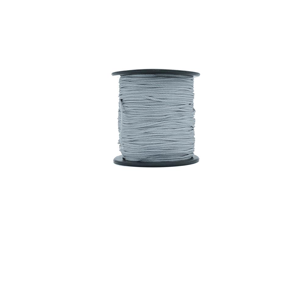 Paraşüt İpi 1 mm Parlak Gri Renk 1 Makara Paraşüt İpi 1 mm Parlak Gri Renk 1 Makara