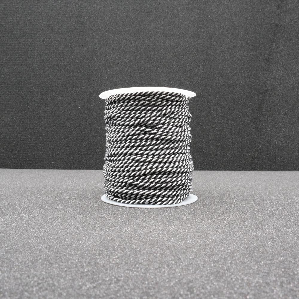 Paracord İp 2 mm Beyaz Desenli No:24 Paracord İp 2 mm Beyaz Desenli No:24