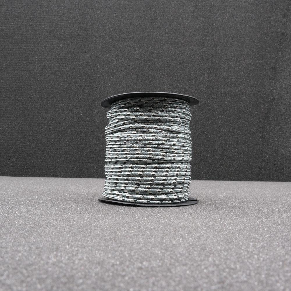 Paracord İp 2 mm Gri Desenli No:38 Paracord İp 2 mm Gri Desenli No:38