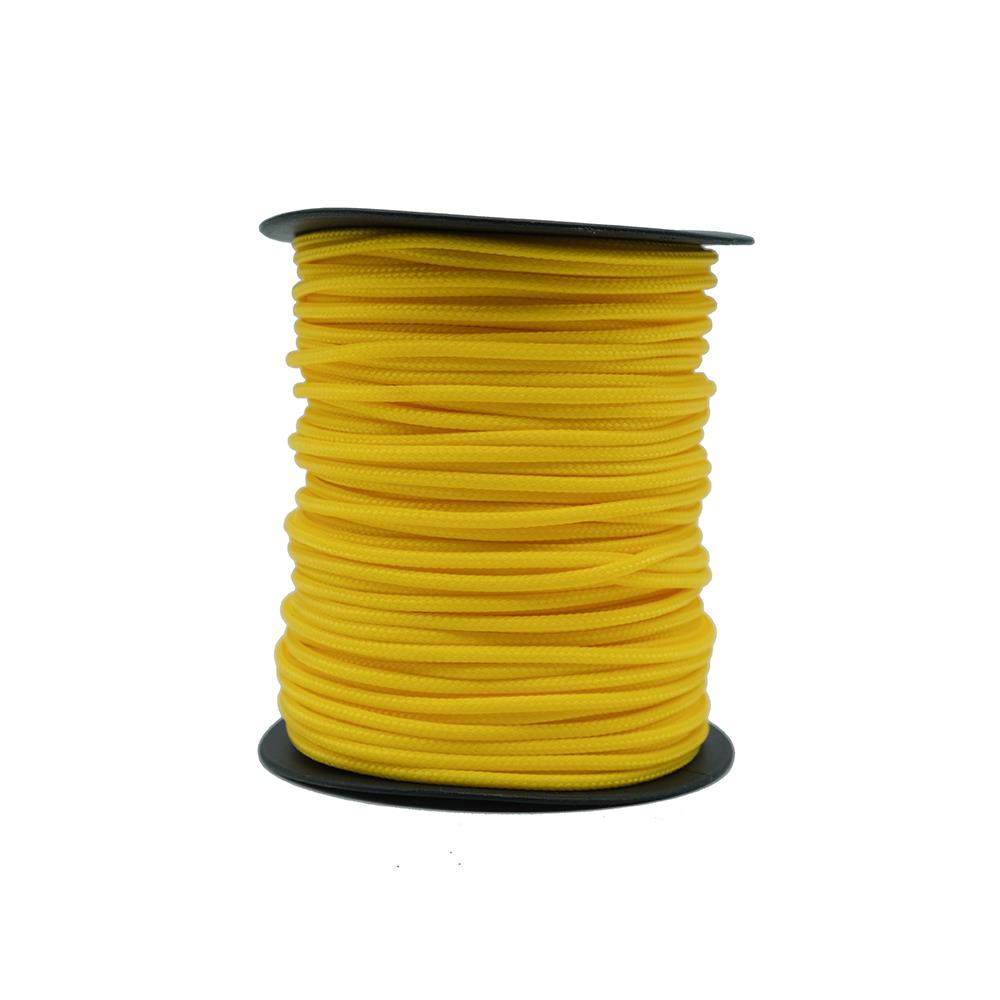 Mg Ropes Paracord İp 2 mm Sarı No:51 1 Makara 30 Metre