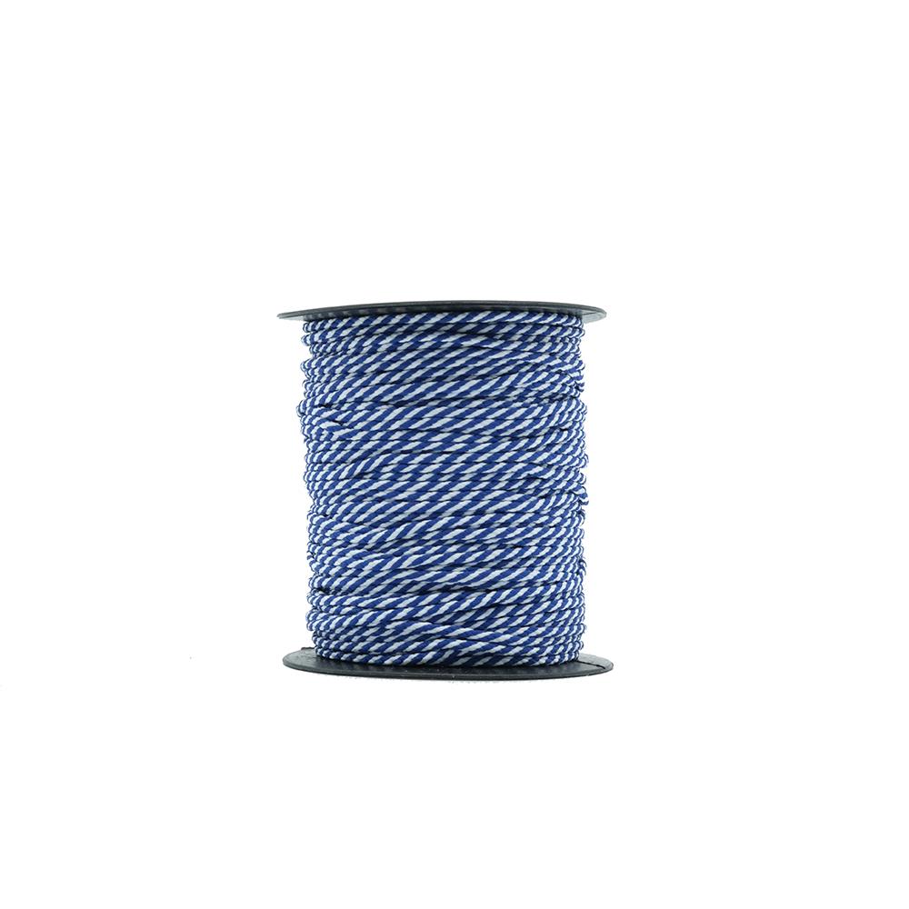 Paracord İp 2 mm Mavi Desenli No:26 