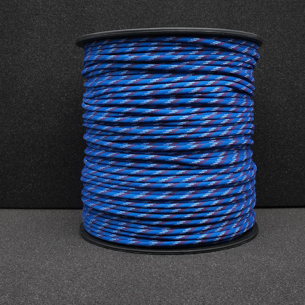 Paracord İp 4 mm Mavi Beyaz Desenli No:64 