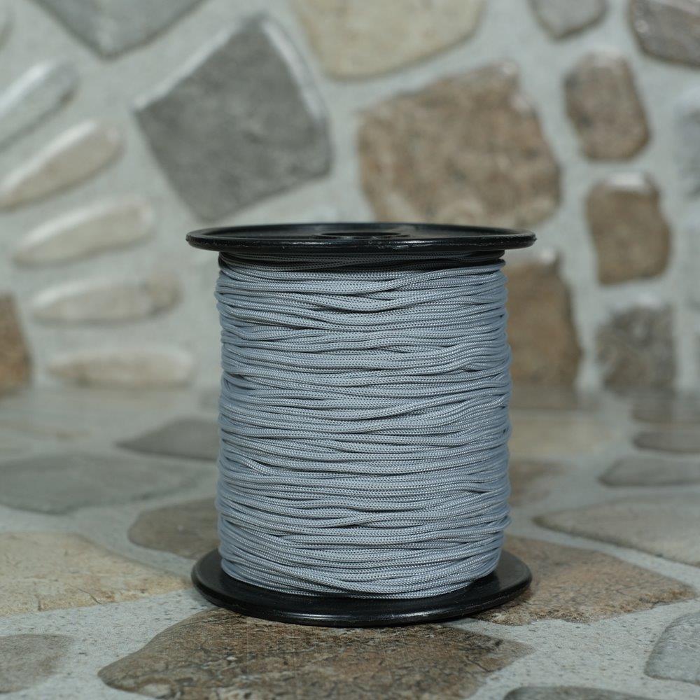 Paraşüt İpi 1 mm Gri Renk 1 Makara
