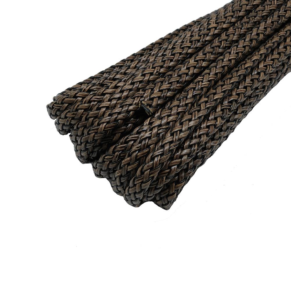 Saç Örgü Deri Kahve 8 mm 1 Metre Saç Örgü Deri Kahve 8 mm 1 Metre