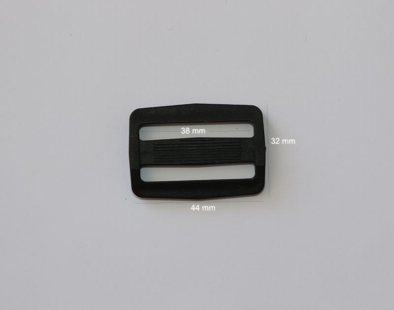 Siyah Plastik Ayar Tokası 3.8 cm