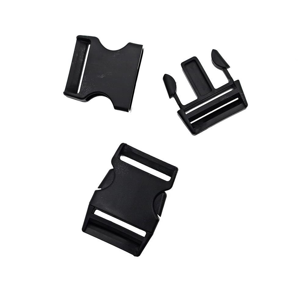 Siyah Plastik Çanta Kilidi 4 cm Siyah Plastik Çanta Kilidi 4 cm