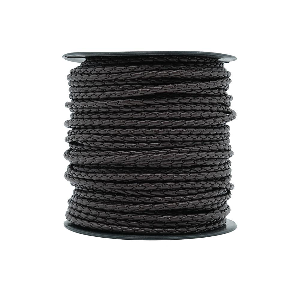 Tüp Örgü Deri Kahve 3.5 mm 1 Metre Tüp Örgü Deri Kahve 3.5 mm 1 Metre