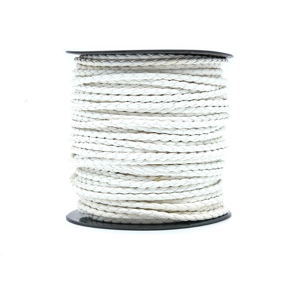 Tüp Örgü Deri Beyaz 3.5 mm 1 Metre Tüp Örgü Deri Beyaz 3.5 mm 1 Metre