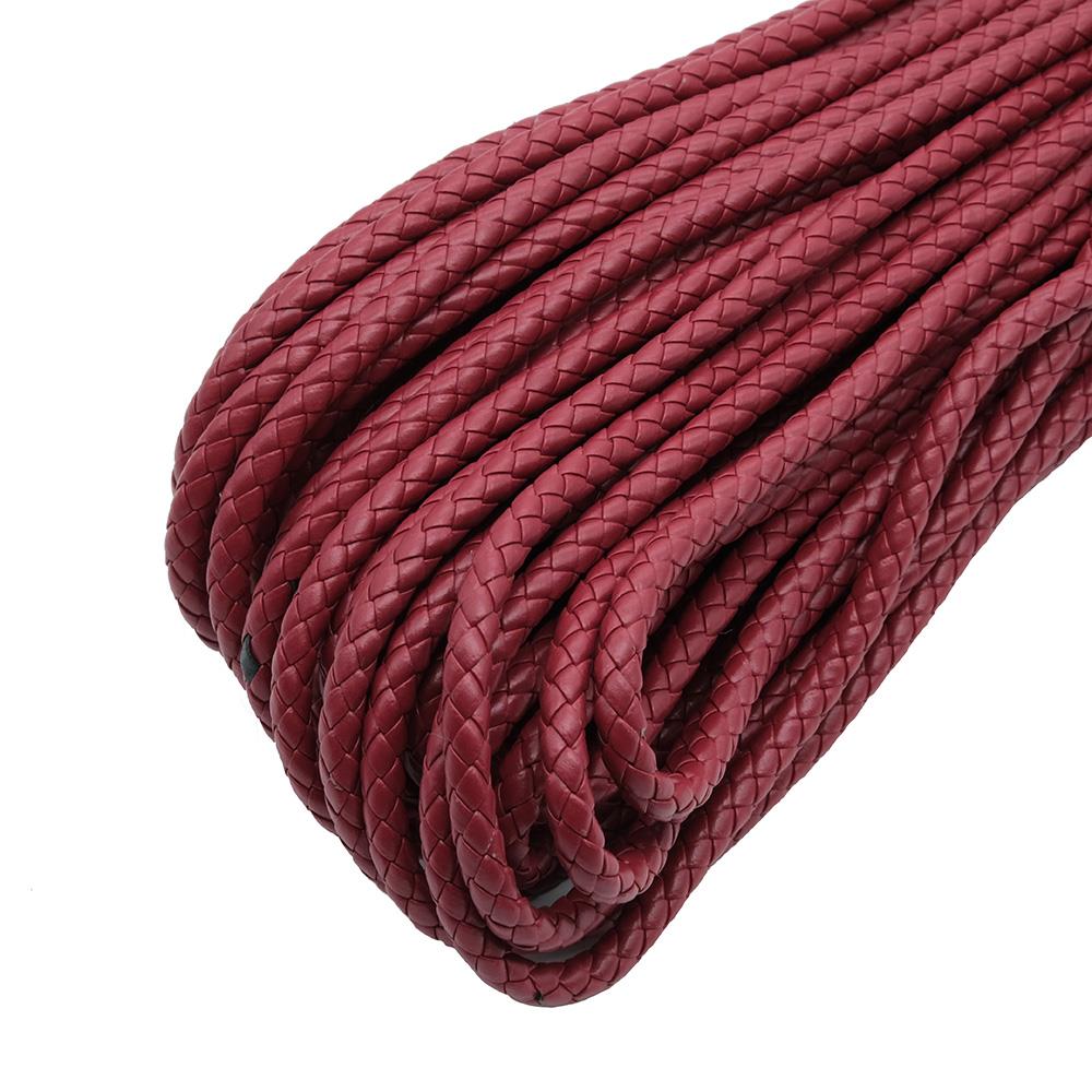 Tüp Örgü Deri Bordo 6 mm 1 Metre Tüp Örgü Deri Bordo 6 mm 1 Metre