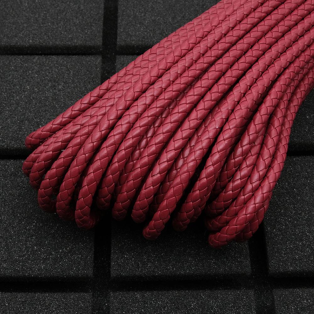 Tüp Örgü Deri Bordo 6 mm 1 Metre Tüp Örgü Deri Bordo 6 mm 1 Metre